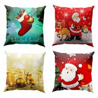 4x POSZEWKI ŚWIĄTECZNE Na Poduszki Poszewka Boże Narodzenie Na Jaśki Ozdoba