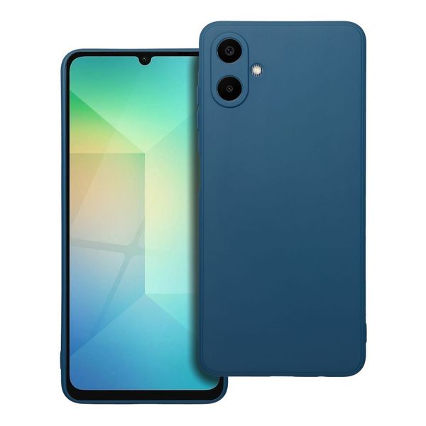 Futerał MATT do SAMSUNG A06 4G niebieski zdjęcie 1