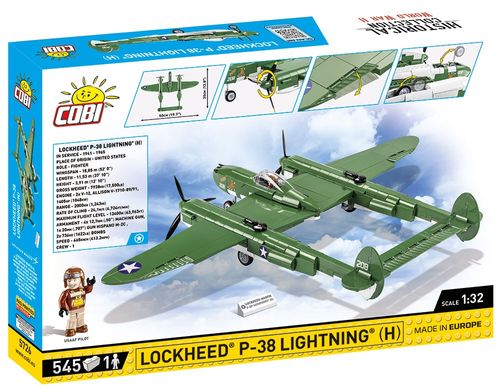 Lockheed P-38 H Lightning na Arena.pl