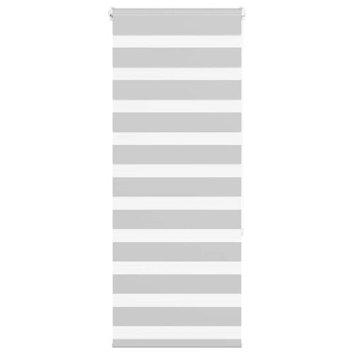 Roleta zebra, jasnoszara, szerokość tkaniny 60,9 cm, poliester na Arena.pl