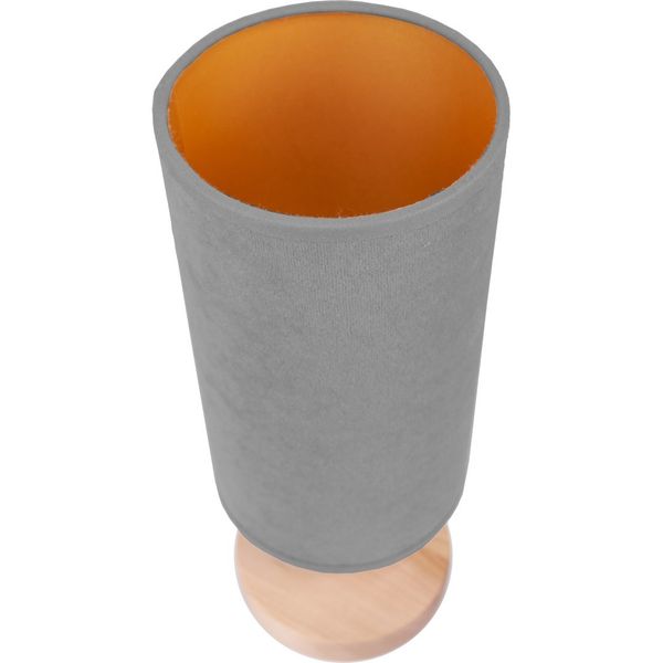 Lampa nocna Bolla szara zdjęcie 5