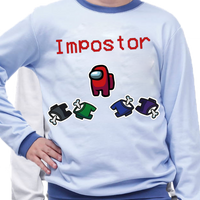 Piżama dziecięca Among Us