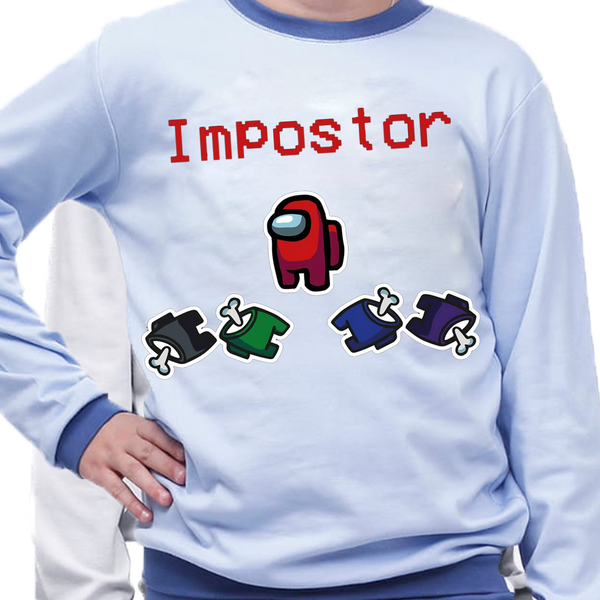 Piżama dziecięca Among Us zdjęcie 1