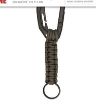 Keyholder olive brelok z karabińczykiem i paracordem Mil-Tec