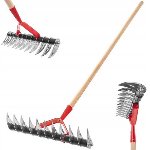 AERATOR RĘCZNY WERTYKULATOR DO TRAWY TRAWNIKA JEDNOSTRONNY TRZONEK AREATOR na Arena.pl