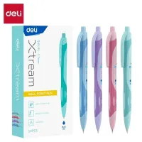 Długopis automat. 0,7mm Xtream nieb (12szt) DELI