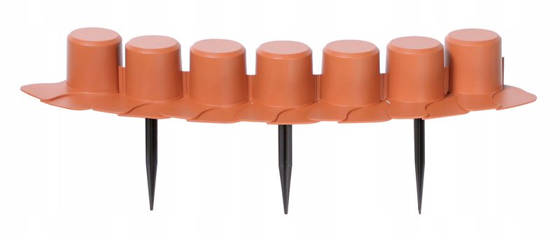 Palisada ogrodowa z kołnierzem IPAL7 20m Płotek zdjęcie 2