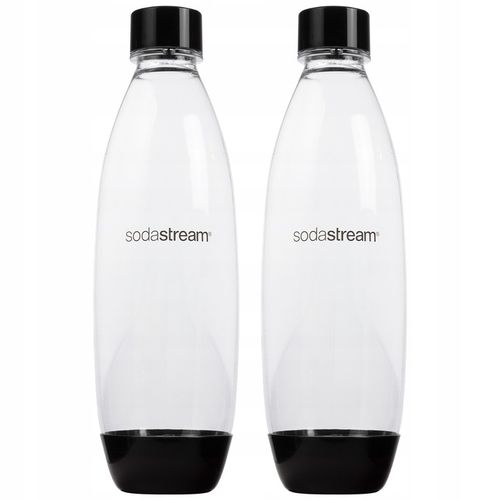 2x BUTLE BUTELKI SODA STREAM BUTELKA DO SATURATORA 1L DWUPAK DO ZMYWARKI na Arena.pl