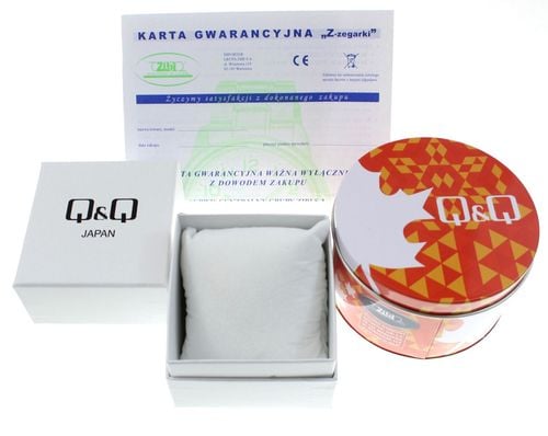 Zegarek Męski QQ C00A-014P srebrny bransoleta na Arena.pl