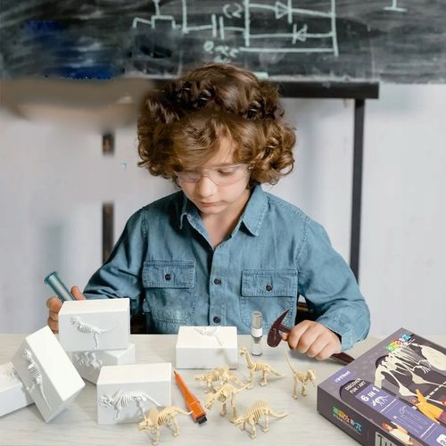 Wykopaliska Dinozaurów 6w1 Skamieniałości na Arena.pl