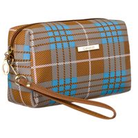 damska kosmetyczka podróżna w kratkę - rovicky