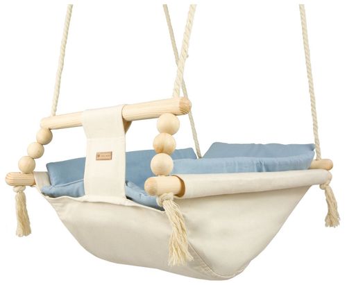 Leżaczek bujak bujaczek hamak hamaczek huśtawka kołyska z kołderką na Arena.pl