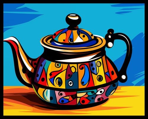 Plakat 50x40cm Może Herbatki? na Arena.pl