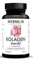 Kolagen Morski + Hialuron + Witamina C 90 tabletek Intenson