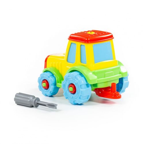 Kolorowy traktor ze śrubokretem Wader na Arena.pl