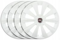 KOŁPAKI 13'' FIAT - Seicento Punto 125p BIAŁE DLB