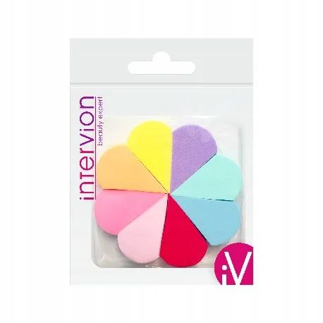 INTER VION Gąbeczki do makijażu Rainbow zdjęcie 2