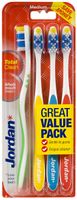 Jordan Szczoteczka do zębów Total Clean średnia  1 op.- 4szt.