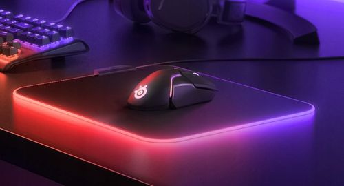 Podkładka RGB SteelSeries QcK Prism Cloth Medium 27cm x 32cm na Arena.pl