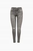 ONLY Jeansy Power 15250153 Biały Skinny Fit rozmiar XS