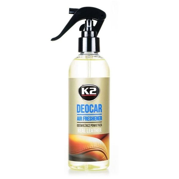 Zapach do samochodu K2 Deocar Real Leather 250ml zdjęcie 5