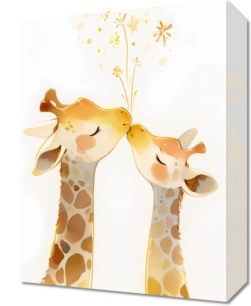 Obraz 30x40cm Czułość w Miłości zdjęcie 1