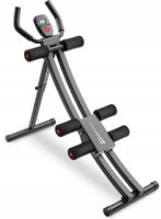 Ławka do ćwiczeń brzucha trenażer ABT Hop Sport regulowany z licznikiem