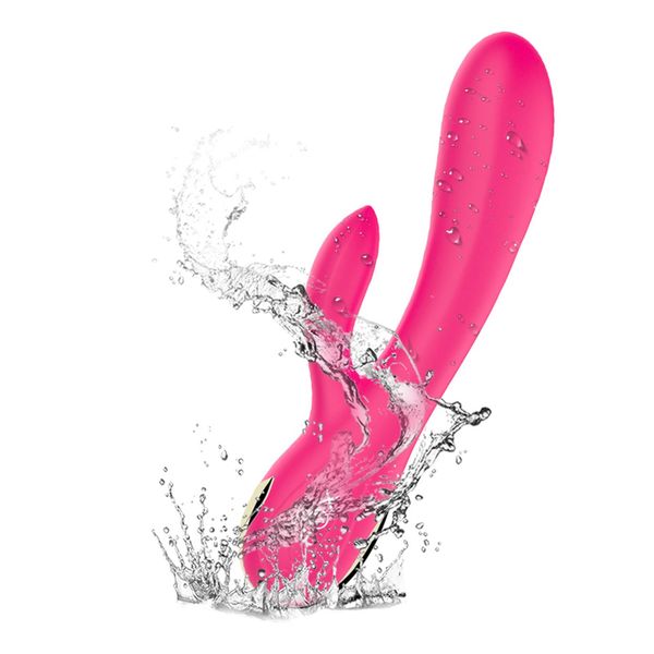 Wibrator-Silicone Vibrator USB 7 Function + Booster / Heating zdjęcie 4