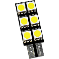 Mocna Żarówka W5W 6 LED T10 Żarówki Postojowe Postojówki B200