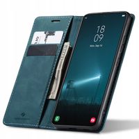 ELEGANCKIE ETUI Z KLAPKĄ SPACECASE WALLET SKÓRZANE CASE DO GALAXY S22+