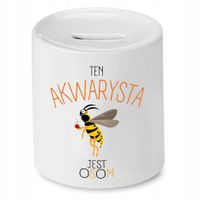 Dla Akwarysty Skarbonka Ten Akwarysta Jest Osom Z Nadrukiem Ze Zdjęciem