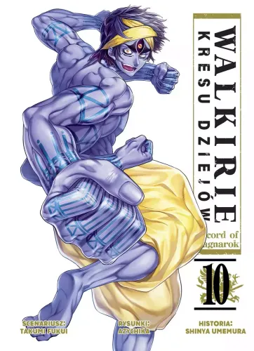 Seinen magna pełna akcji Record of Ragnarok - Walkirie kresu dziejów Tom 10 na Arena.pl