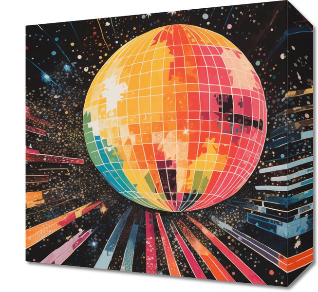 Obraz 30x30cm Disco Gra! zdjęcie 1