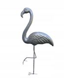 Figura ozdobna FLAMING srebrny H: 60cm