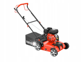 YATO WERTYKULATOR AERATOR SPALINOWY 2w1 38cm SILNIK LONCIN 196cm³ KOSZ 40L