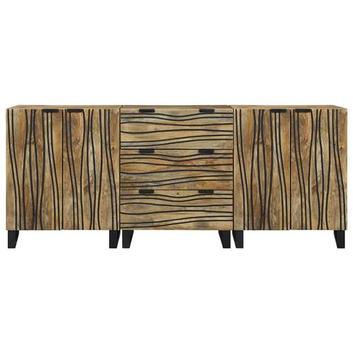 Zestaw mebli łazienkowych 3 pcs Brązowy 180 x 33 x 75 cm na Arena.pl