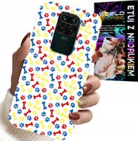 ETUI DO XIAOMI NOTE 9 - ŁAPKI KOŚCI PIES PATROL BAJKI + SZKŁO