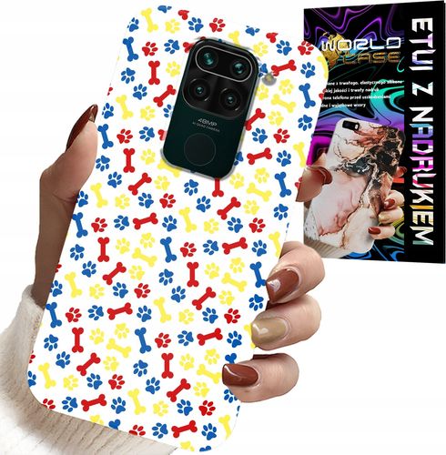 ETUI DO XIAOMI NOTE 9 - ŁAPKI KOŚCI PIES PATROL BAJKI + SZKŁO na Arena.pl