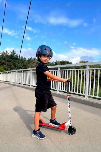 KASK DZIECIĘCY SPIDERMAN SPORTOWY ROWEROWY SPIDER-MAN ROZMIAR M 52-56 na Arena.pl