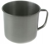 KUBEK STALOWY Turystyczny Wędkarski 480ml Metalowy Podróżny A2109