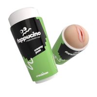 crushious fappucino creamy puss portable vaginal masturbator