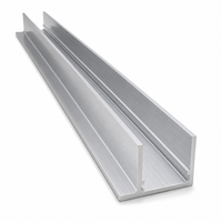F-Profil aluminiowy zamykający 3000mm do poliwęglanu 16mm