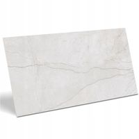 PŁYTKI PODŁOGOWE ŁAZIENKOWE SZARY GRES MARMUR BANGO WHITE 60X120 cm CARVING