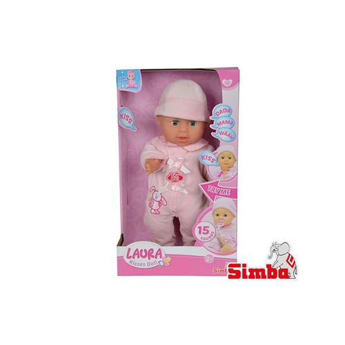 Lalka Laura Całująca Gaworząca SIMBA na Arena.pl