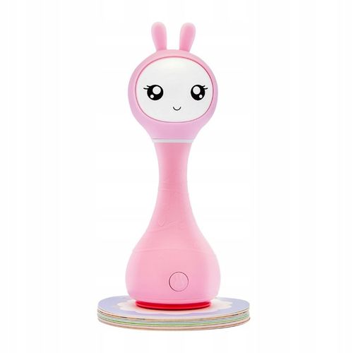ALILO KRÓLICZEK SMARTY BUNNY INTERAKTYWNY Zabawka Muzyka Grzechotka Różowy na Arena.pl
