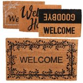 wycieraczka PVC + KOKOS "WELCOME" 40X60