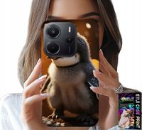 ETUI DO XIAOMI NOTE 14 4G - SŁODKI PINGWIN, TUPTAK, MADAGASKAR WZORY