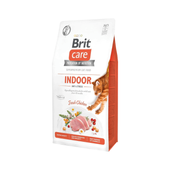brit care cat grain-free indoor anti-stress z kurczakiem 7kg