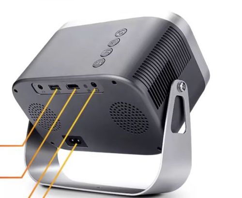 PROJEKTOR PRZENOŚNY RZUTNIK WIFI FULL HD 6000 LM ANDROID TV OBROTOWY na Arena.pl