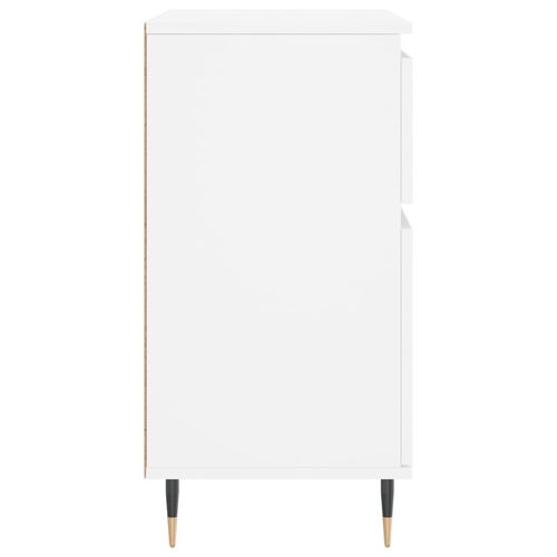 Komoda, biała, 60x35x70 cm, materiał drewnopochodny na Arena.pl